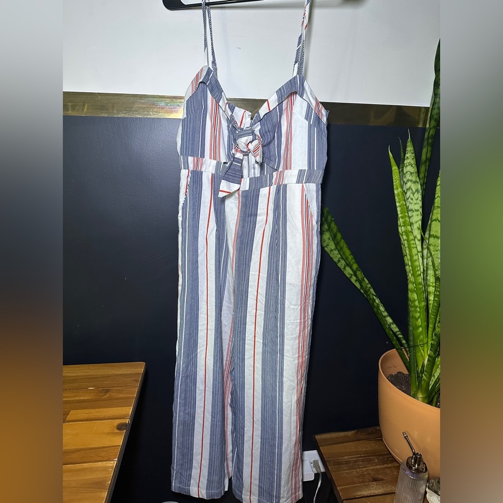 Striped Sleeveless Dress